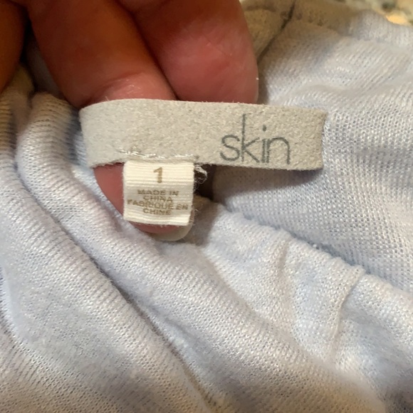 SKIN lilac maxi skirt size 1 or small - Picture 3 of 3